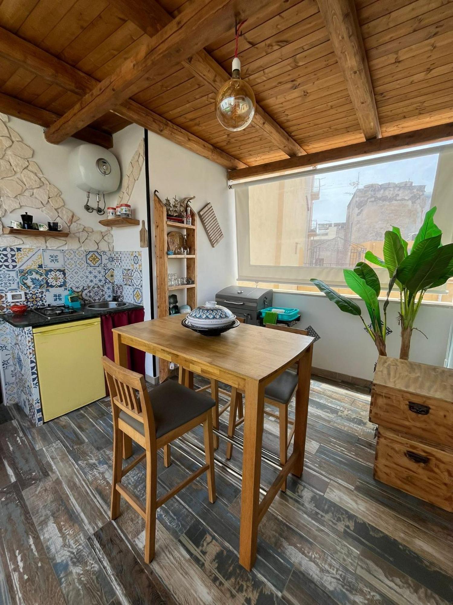 Casa Alta Leilighet Trapani Eksteriør bilde