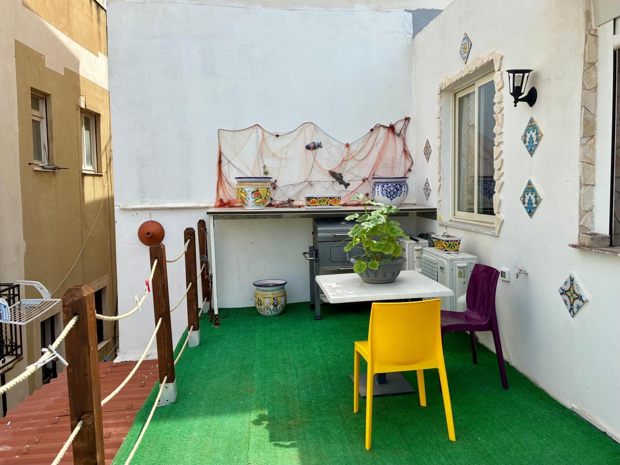 Casa Alta Leilighet Trapani Eksteriør bilde