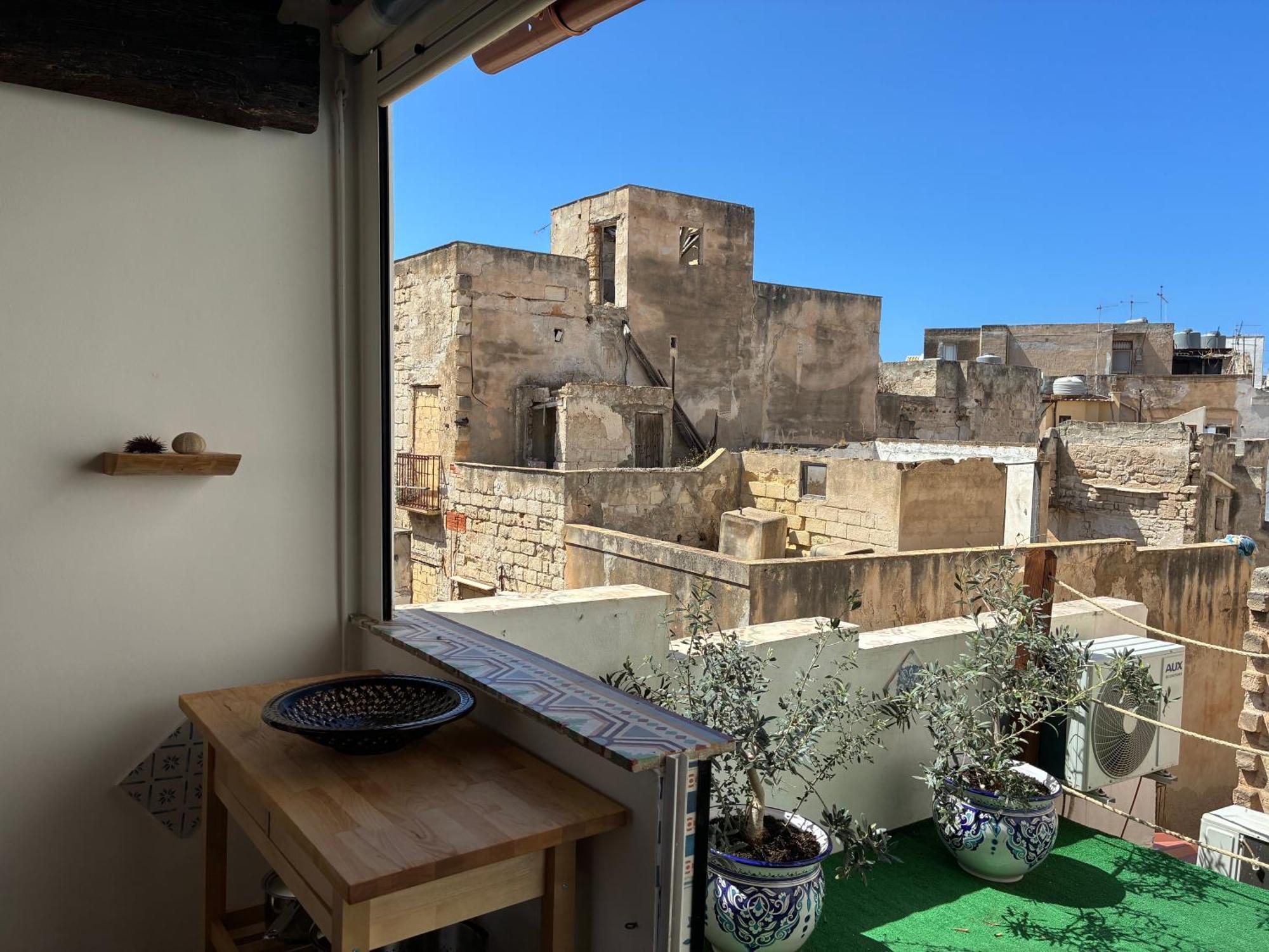 Casa Alta Leilighet Trapani Eksteriør bilde